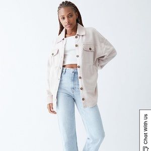 PACSUN Button Down Shacket / Free People Ruby dupe!